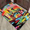 New York City Pop Art Carpet Rug for Living Room Bedroom Home Sofa Decoration,Kids play Non-slip Floor Mat