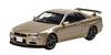CARNEL 1/43 Nissan Skyline GT-R Mspec Nur (BNR34) 2002 Silica Brass Finished Model CN430201