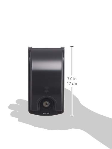 Mirai Industry Protective Cover for Appliances, Black, with Lock, 1 Piece, WBK-1KK