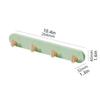 Telescopic kitchen and bathroom hook for versatile and no-mess storage in narrow spaces, with expandable and retractable hooks