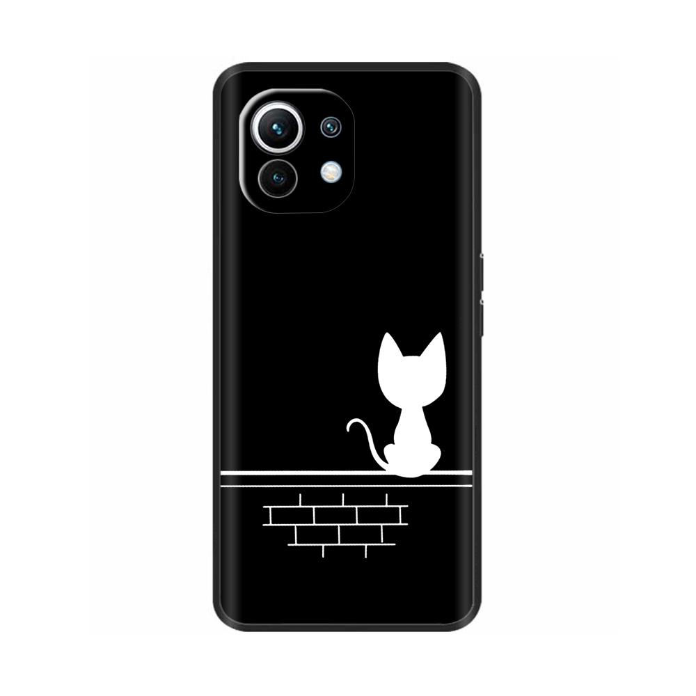 For Xiaomi 11 Lite 5G NE Case Shockproof Soft Silicone Back Cover For Xiaomi Mi 11 Lite 5G Phone Case Mi11 11Lite NE Funda Coque