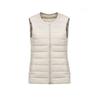 Women Sleeveless Zipper Down Jackets Autumn Winter Liner Warm Women's Vests Ultralight White Duck Down Vest