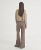 THEFRHT Wool Stripe Flare Pants (Brown)