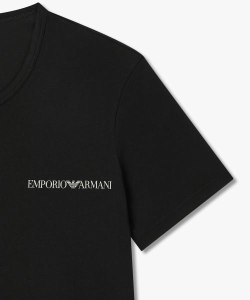 [Emporio Armani Underwear] Men's V-Neck Stretch Lounge T-Shirt 0816135008 [Shipped from Korea] 100% Authentic