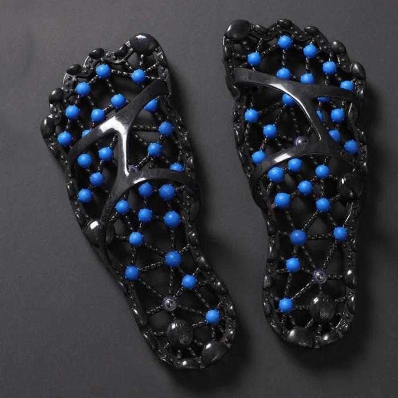 Slippers Women Health Foot Therapy Anti-slip Summer Shoes Sandals Bathroom Quick-drying Footwear Couples Home Health Sandalias