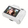 Digital Camera 1080P 48MP 2.4 Inch Screen 18x Zoom Autofocus Camera with Fill Light Keychain for Portrait Landscape
