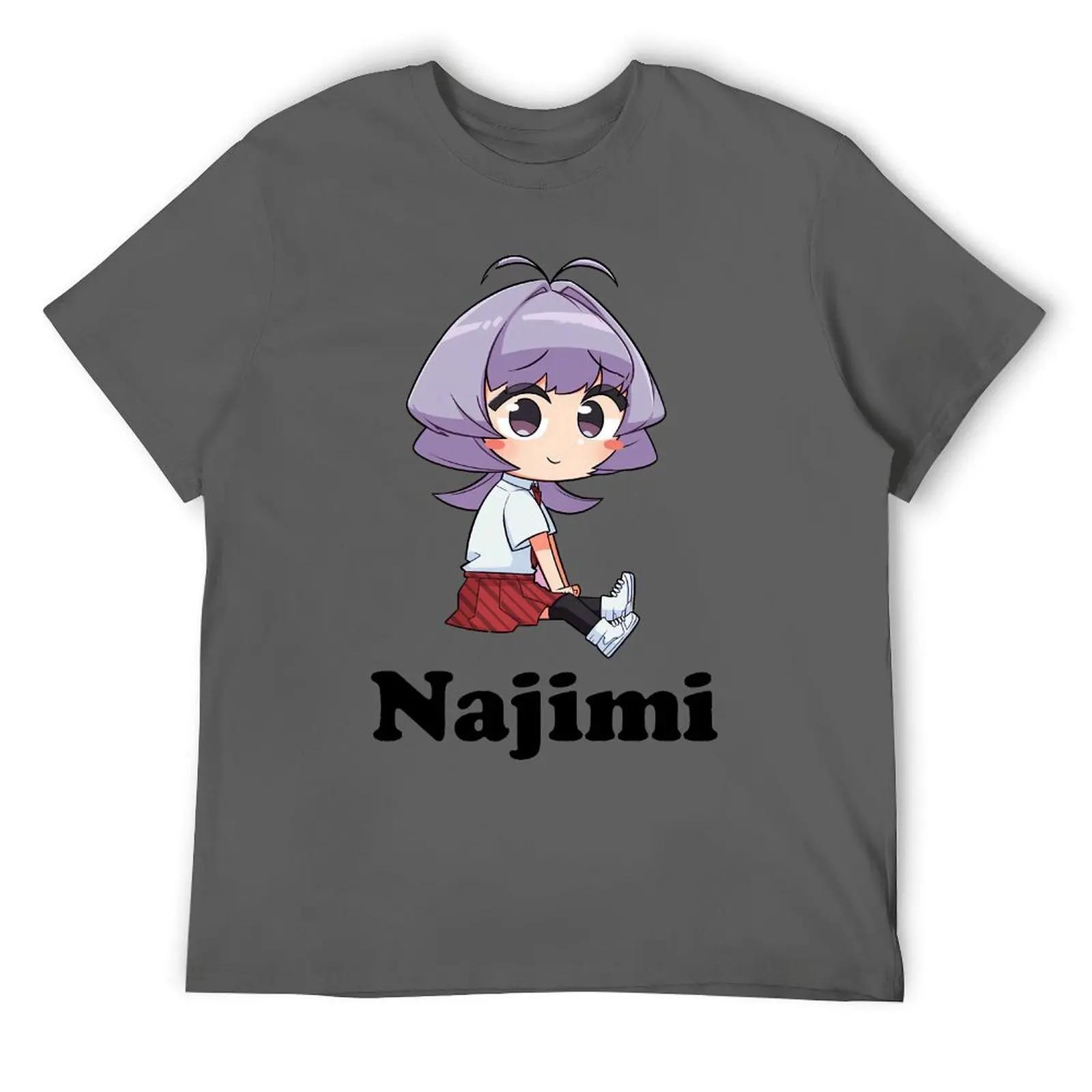 

Komi Can T Communicate Najimi For Sale Футболка Винтажная футболка с круглым вырезом Движение Юмор Графический Путешествия Европейский размер XXXXXL белый