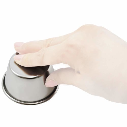 KAI Jelly Mold Silver 7ÁEÁE.5cm Made in Japan DL6237 (Set of 5)