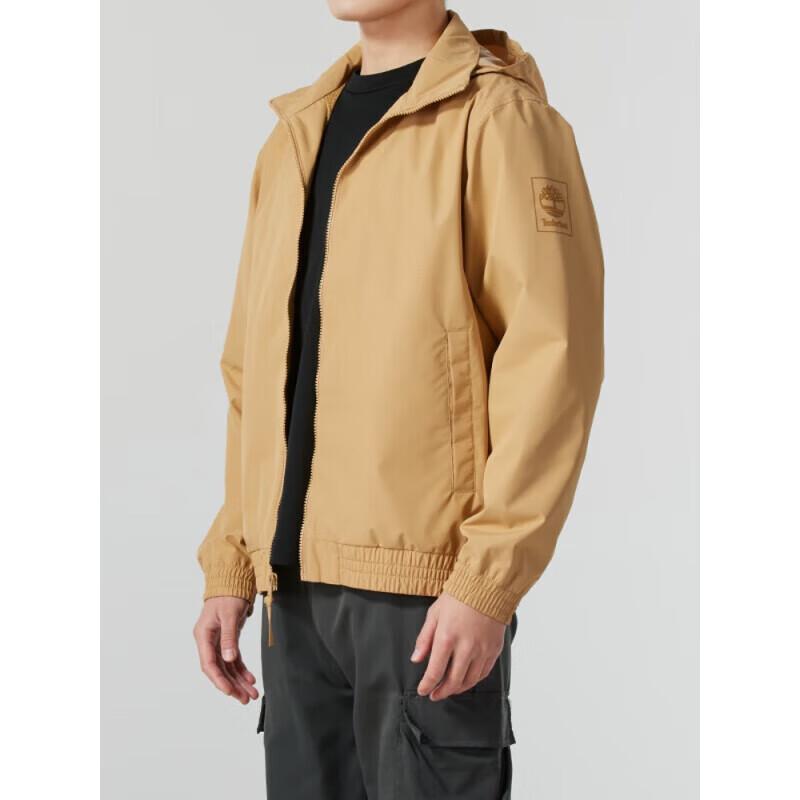 Timberland Men s Hooded Windproof Woven Jacket M