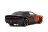 Kyosho Jada Toys PINK SLIP Series Scale 2015 Dodge Challenger SRT Hellcat in Orange JADA35722 1/18 Metallic/Black (Finished Model)