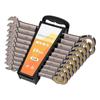Gantuo 13mm Reversible Ratchet Wrench Set - Dual Open & Box End for Auto Repair