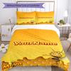 Biene Maja Customize Your Name Bedding Set Breathable Duvet Cover with Pillowcases Home Decoration Birthday Gift