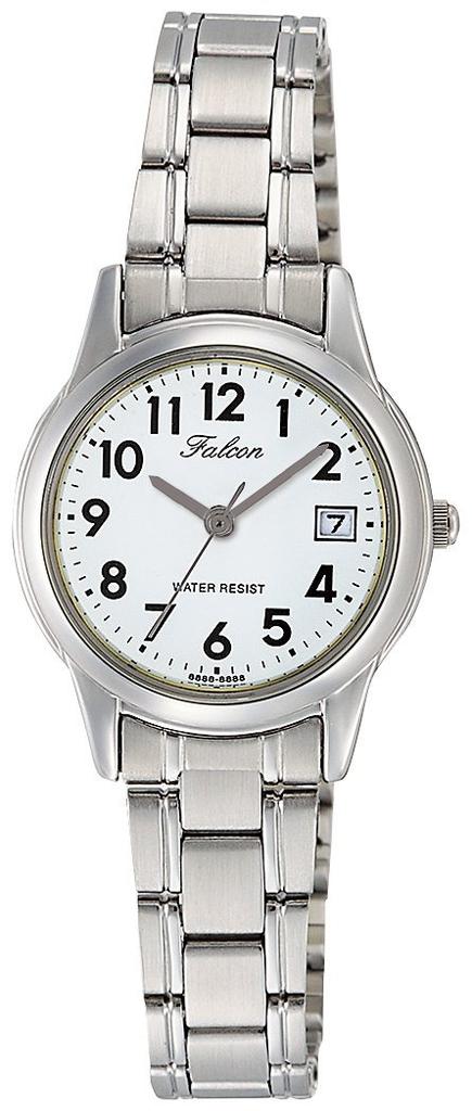 Citizen Falcon Silver Q&Q Women's Watch, D011-204,