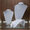 Portrait Necklace Display Stand Velvet Jewelry Holder Organizer for Store