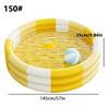 Inflatable Children's Indoor/Outdoor Pool & Playpen
