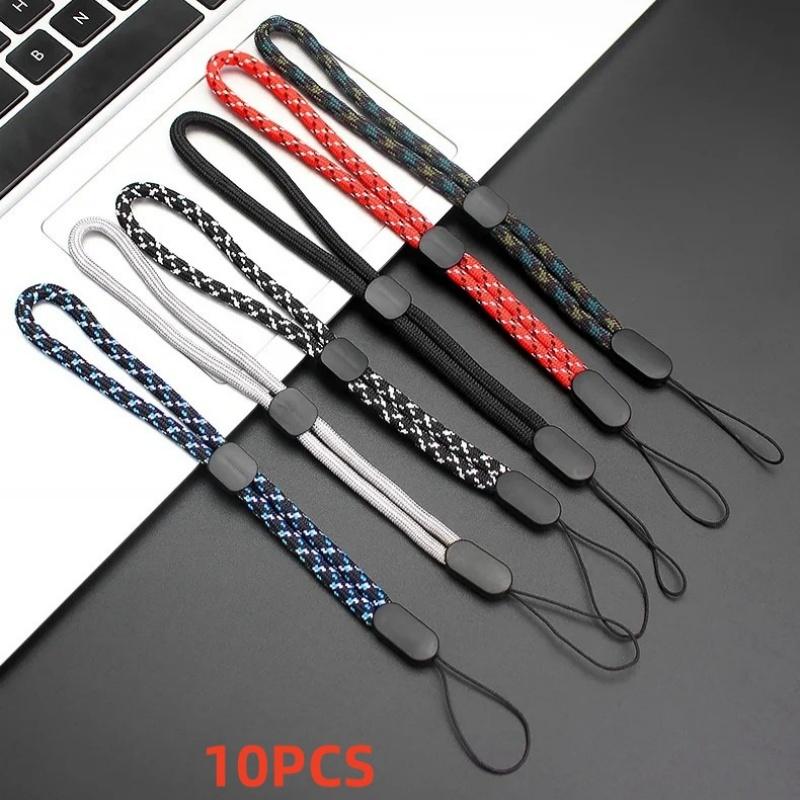 10pcs Alça de Pulso Ajustável Cordão de Mão Para Acessório de Celular iPhone Samsung micro Câmera GoPro Pen Drives USB Chaves Cartão de Identificação