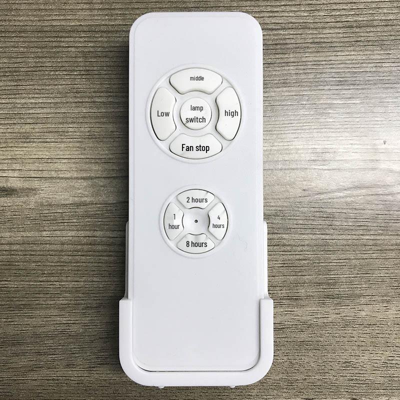 Universal Wireless Smart Ceiling Fan Light Remote & Timer Controller (90-175V)