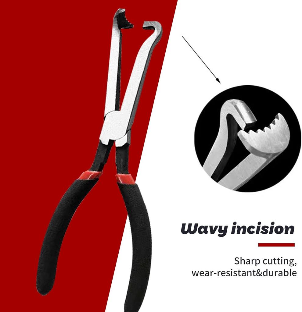 Elektrische Trennzange für Autos, Zange zum Entfernen von Kraftstoffleitungen, Ölleitungen, separate Zange für Motorrad-Kfz-Reparaturwerkzeuge