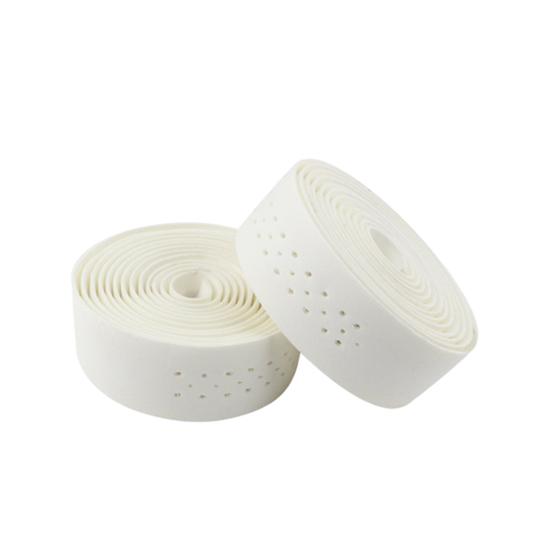 Bicycle Handlebar Tape Faux Leather Self-adhesive Anti-slip Shockproof Sweat Absorption Bike Handle Wrap Straps