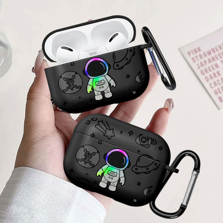 Hülle Für Airpods 2 3 1 Pro2 Pro3 Pro 4 Kopfhörerhüllen Abdeckung Astronaut Niedlich