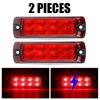 4 Inch 8led Truck Side Marker Light Flash Turn Signal Indicator Lamp Clearance Tail Lamp For Trailer Pickup Lorry Bus RV 12V 24V