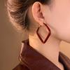 Vintage Luxe Anke La Red 925 Silver Earrings Zircon Studs Minimalist Elegant Fashion Jewelry For Women