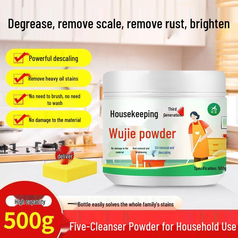 Five-Clean Stain Remover: Kitchen Tile & Stainless Steel Cleaner