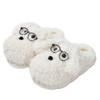 Cartoon cotton slippers winter cute big ears puppy indoor home home warm fluffy slippers winter