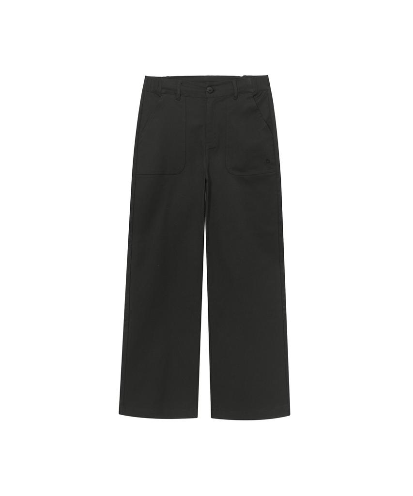 nau W Cotton Spandex Brushed Pants Dark Gray