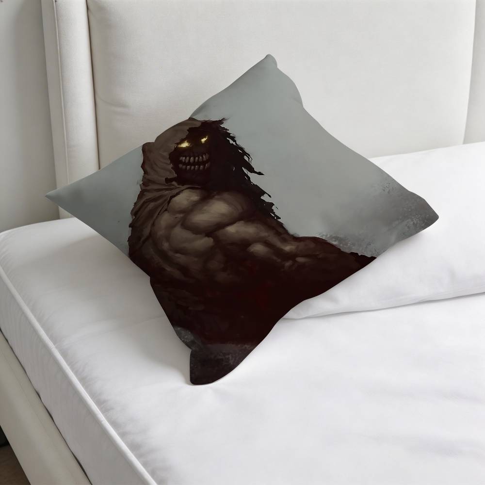 DDisturbed Band Cool Square Pillow Case Soft Decorative Throw Pillow Cover for Home Sofa Bed