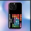 Periodic Table Of Elements Phone Case For iPhone 16,15,14,13,12,11 Plus,Pro,Max,XR,XS,X,Plus,SE,Mini Transparent Soft Cover