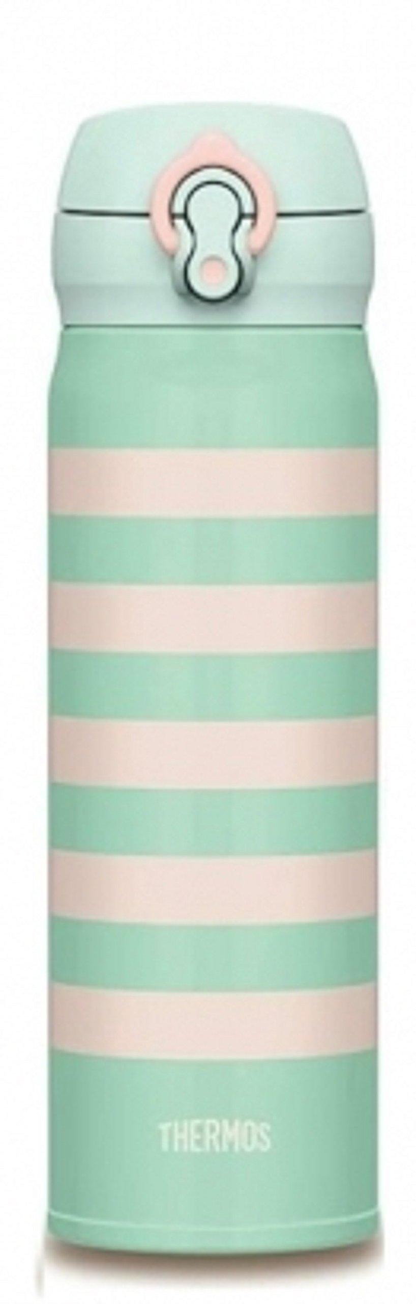 THERMOS Vacuum Insulated Portable Mug 500ml White Border WBD JNL-502G (Pink Border)