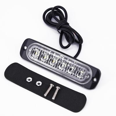 20X 12V-24V 18W Auto Weiß 6LED DRL Nebelscheinwerfer Scheinwerfer Blitzlampen Lauflicht