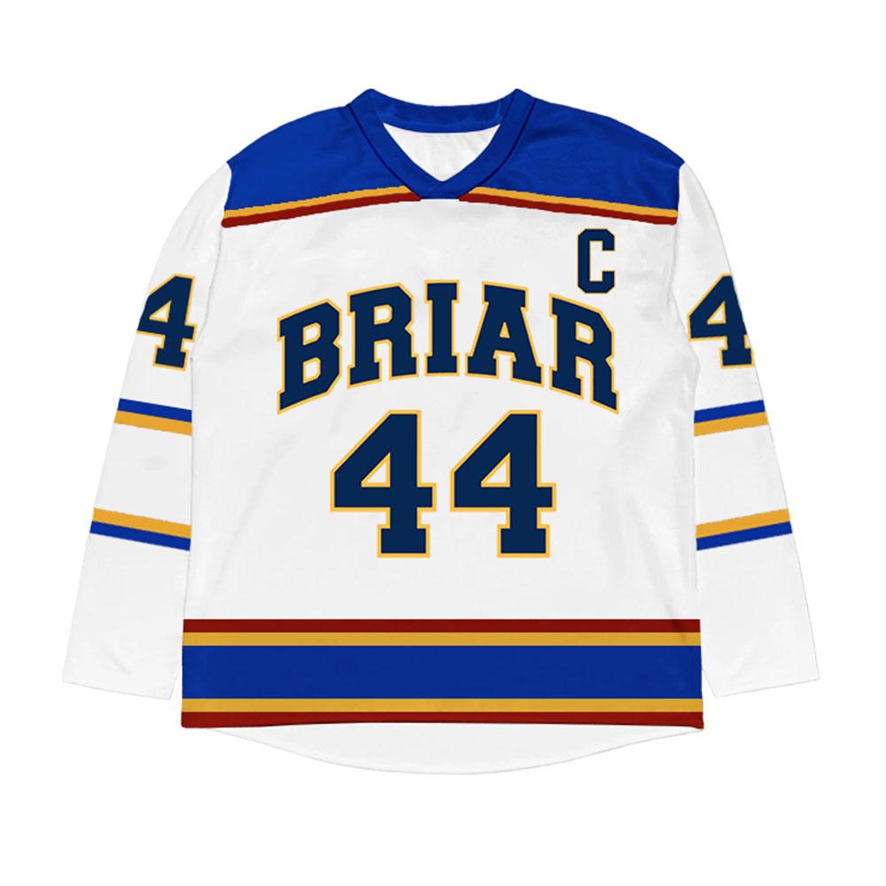 Tricou cu mânecă lungă pentru bărbați și femei Off Campus Briar University Hockey Jersey Graham 44 22 DI LAURENTIS 66 Tucker46 Design Imprimare Tricou