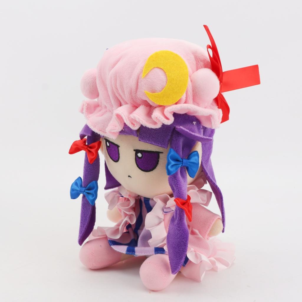 20cm Kawaii Patchouli Knowledge Plush Toy Touhou Project Hakurei Anime Peripheral Plush Playthings Touhou Kid Birthday Xmas Gifts