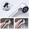Durable G1/2 " Kitchen Pull-out Faucet Splash-proof Silicone Joint Handheld Spray Head Replaceable ABS Sprinkler Head Bathroom