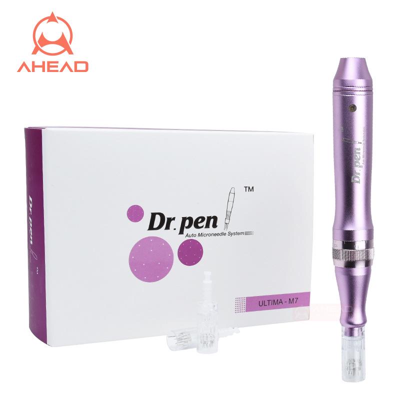 Dr. Pen M7-W Electric Microneedle Instrument with Bayonet Microneedle Heads