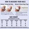 Cat Eyes Fake Nails with French Tip with Not Easy Break or Split Design for Hot Girl Dress Matching