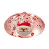 Sensorische Stressbälle Weihnachten Brötchen Quetschspielzeug Set zur Linderung, Weiche TPR Fidget Mini-Figuren mit bunten Pailletten Nikolaus Rentier Design, Dekompression