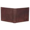 Leather Wallet for Men I Handcrafted I Credit/Debit Card Slots I 2 Currency Compartments I 2 Secret Compartments (Brown)