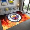 Manchester City FC Carpet Rug for Living Room Bedroom Home Sofa Decoration,Kids play Non-slip Floor Mat