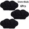 2Pcs/6Pcs New Heel Pads for Sneakers Heel Pads To Prevent Blisters and Heel Slippage Shrinking Shoes Half Insoles
