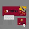 New Creative Extra Large Leather Non-slip Stain Resistant Mouse Pad Office Keyboard Table Football Fan Supplies Student Gift Roma Totti Periphery