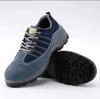 Anti-Smash, Puncture-Resistant, Oil & Acid-Resistant Breathable Leather Safety Shoes