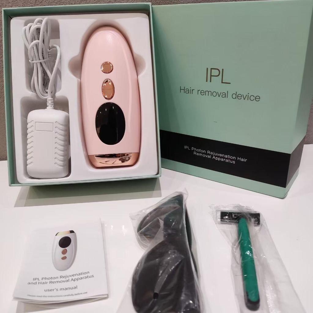 IPL Laser Hair Removal and Photorejuvenation Device - Portable, Painless Hair Removal System