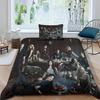 The Vampire Diaries Bedding Sets Exquisite Bed Supplies Set Horror TV Anime Bed Comforter Set Bedding Set Birthday Gift