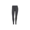 Solid Color Logo Print High Waist Sports Fitness Pants Women Bottoms Gray HK6614