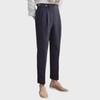 2024 Men's Summer High-Waist Straight Casual British Retro Trousers