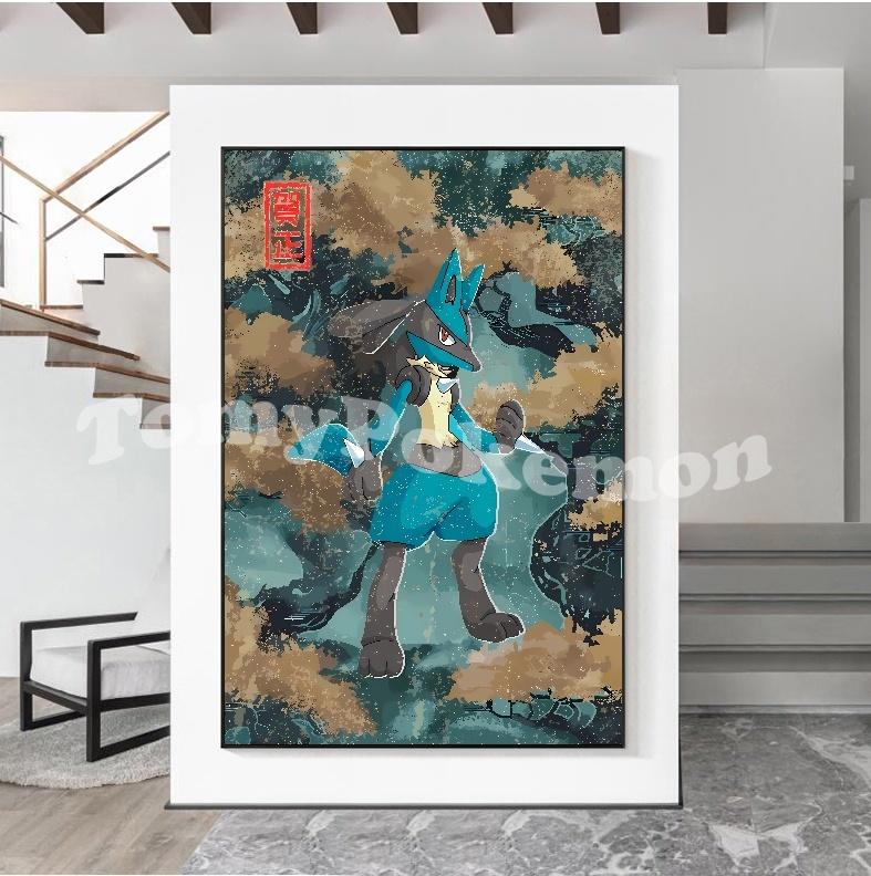 Print On Canvas Charizard Wall Art Home Modern Living Room Friends Gift Decoration Paintings Decorative Aesthetic Poster