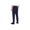Under Armour Solid Color Zipper Design Mid Waist Straight Leg Casual Pants Men Bottoms Navy-Blue 1382602-410